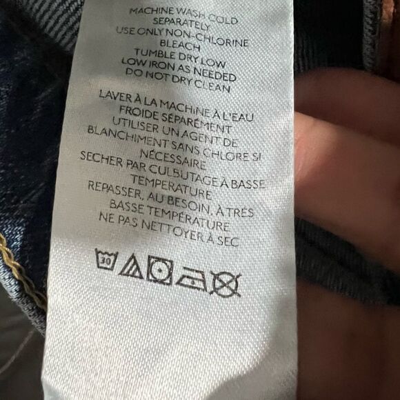 BDG Urban Outfitters Stretch High-Rise Flare Distresses Blue Women Jeans Sz 28 - Picture 11 of 12